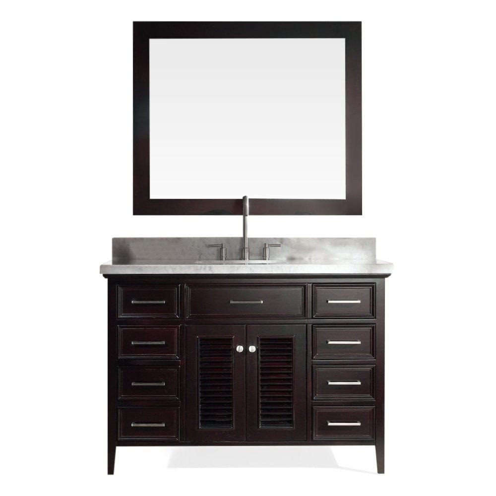 49" Single Sink Vanity Set In Espresso