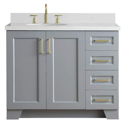 Grey Bathroom Vanity