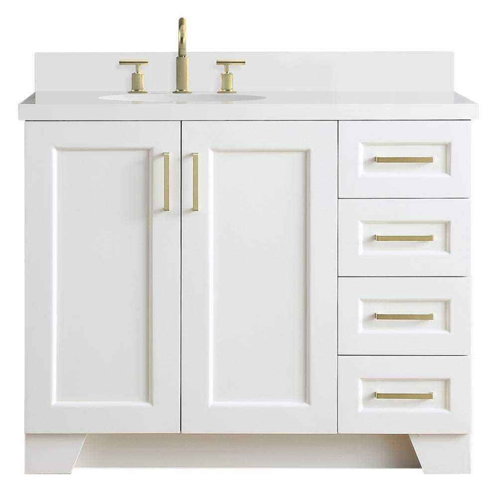 White Bathroom Vanity