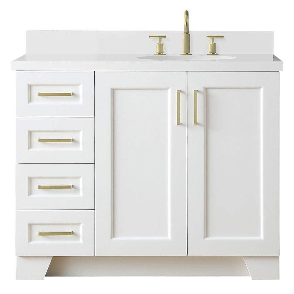 White Bathroom Vanity