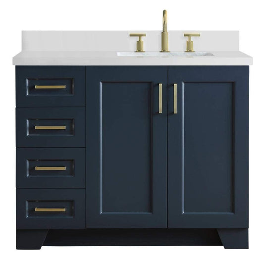 Ariel Midnight Blue Bathroom Vanity