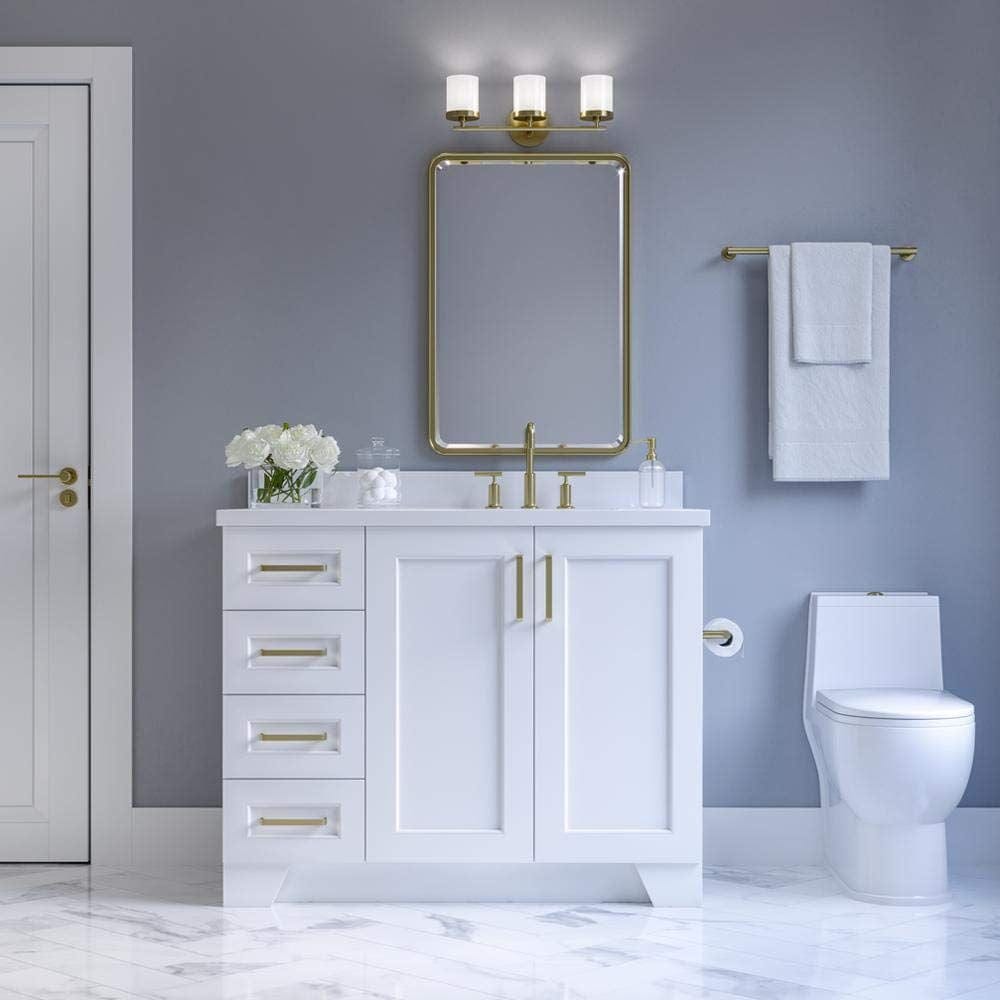 Elegant White Bathroom Vanity
