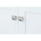 Ariel Cambridge  54" Modern White Single Sink Base Cabinet