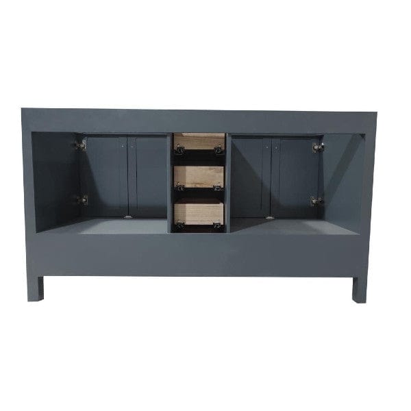 Ariel Cambridge  60" Transitional Midnight Blue Single Sink Base Cabinet