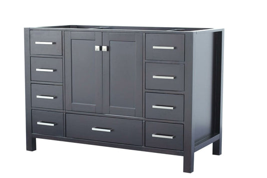 48" Single Sink Base Cabinet In Espresso