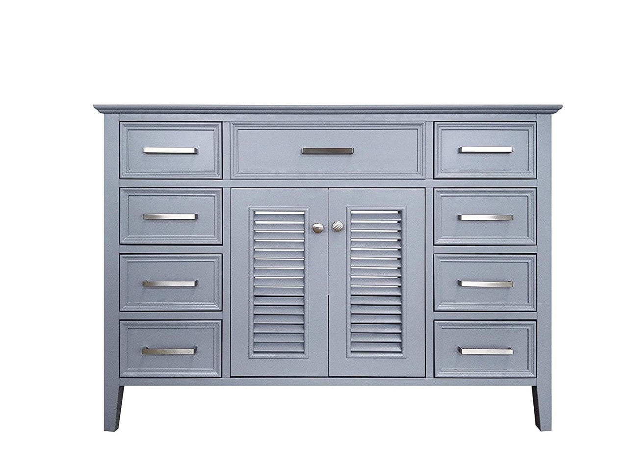  48" Single Sink Base Cabinet In Grey