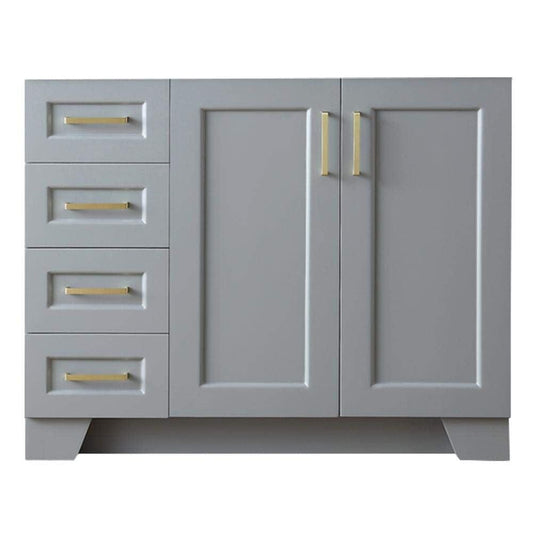 Bathroom Base Cabinet In Grey