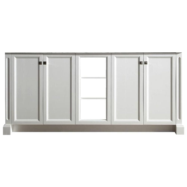 73 Double Sink Base Cabinet In White