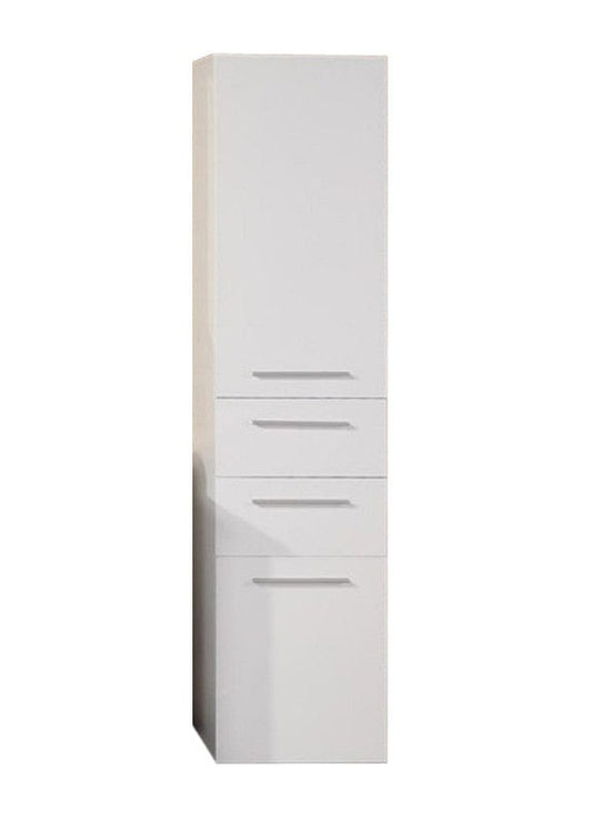 Design Element DEC066S-W | Malibu 66" Linen Cabinet