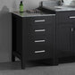 Design Element London Stanmark 20" Cabinet in Espresso