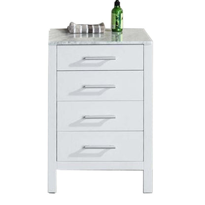 Design Element London 20" Cabinet in White