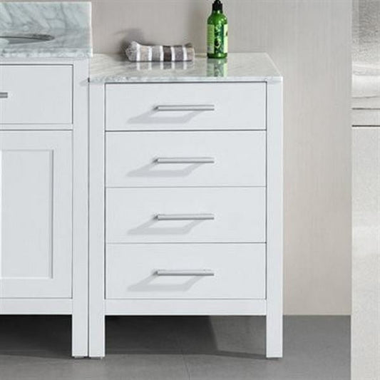 Design Element London Stanmark 20" Cabinet in White