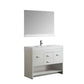Citrus 48″ White Modern Single Sink Bathroom Vanity