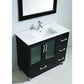 Design Element B40-DS | Stanton 40" Single Sink Vanity Set in Espresso Finish