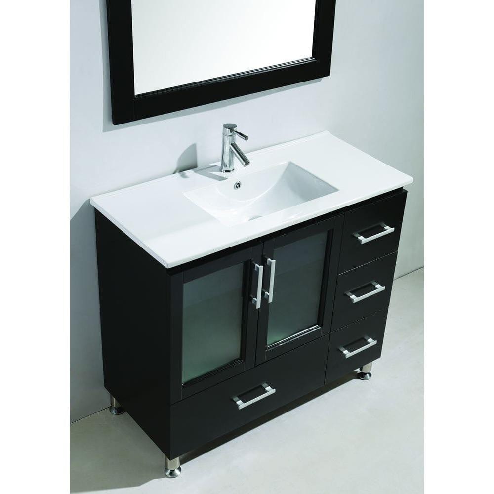 Design Element B40-DS | Stanton 40" Single Sink Vanity Set in Espresso Finish