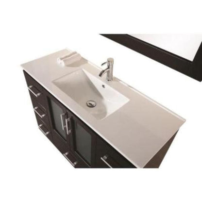 Design Element B48-DS | Stanton 48" Single Sink Vanity Set in Espresso