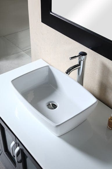Design Element B72-VS | Stanton 72" Double Sink Vanity Set in Espresso