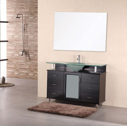 Design Element DEC015C | Huntington 48" Single Sink Vanity Set in Espresso