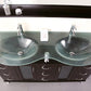 Design Element DEC015D | Huntington 60" Double Sink Vanity Set in Espresso