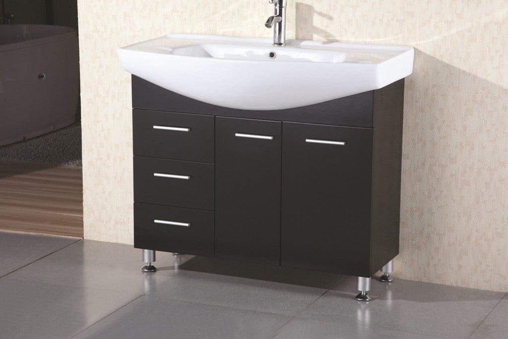 Design Element DEC026 | Sierra 40" Single Sink Vanity Set in Espresso