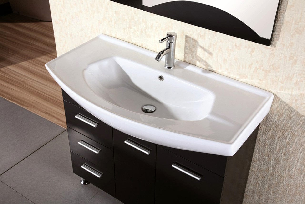 Design Element DEC026 | Sierra 40" Single Sink Vanity Set in Espresso