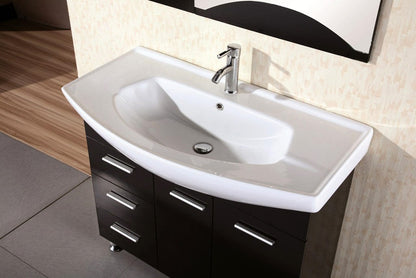 Design Element DEC026 | Sierra 40" Single Sink Vanity Set in Espresso