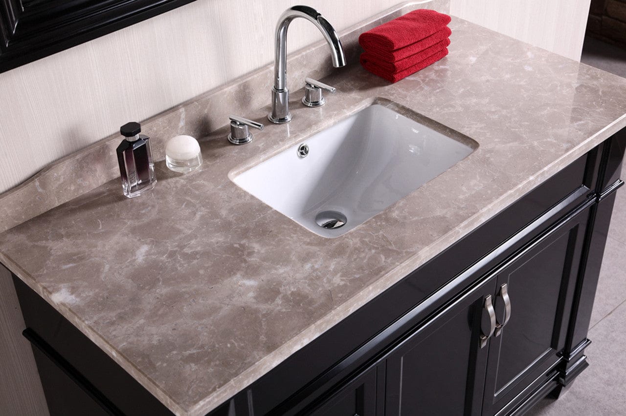 Design Element DEC059B | Hudson 48" Single Sink Vanity Set in Espresso