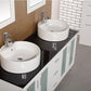 Design Element DEC066D-W | Malibu 60" Single Sink Vanity Set in White