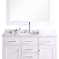 London 48" Single Sink Vanity Set in White