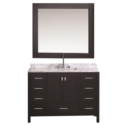 London 48" Single Sink Vanity Set in Espresso Finish