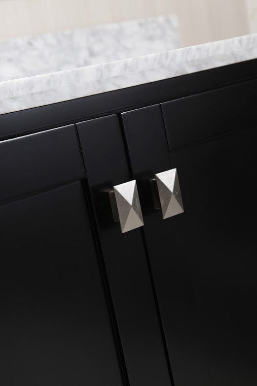 Design Element DEC082C_MUT | London 48" Single Sink Vanity Set in Espresso Finish One Make-up table in Espresso Finish