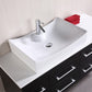 Design Element DEC1101 | Springfield 53" Single Sink - Wall Mount Vanity Set in Espresso