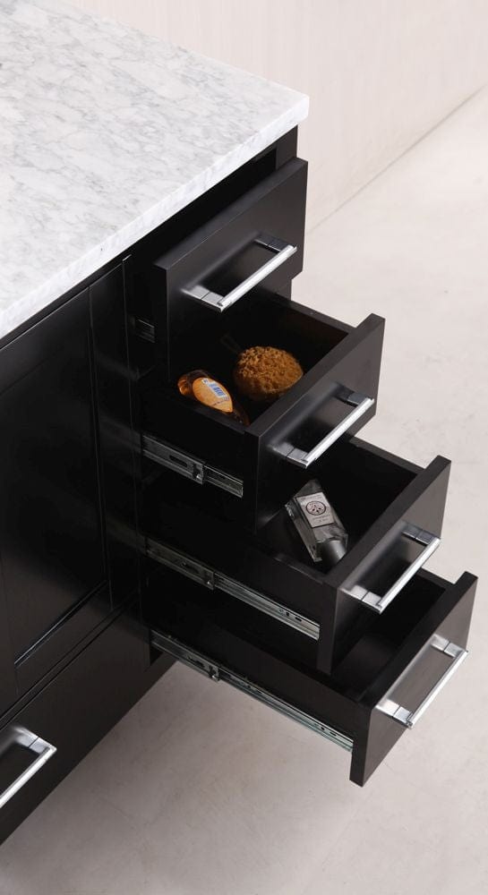 Design Element London Hyde 48" Single Sink Vanity Set in Espresso Finish