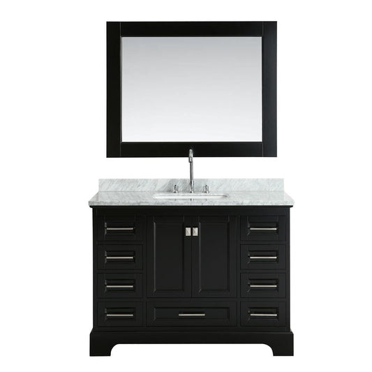 Design Element Omega 48" Single Sink Vanity in Espresso | DEC068C-E