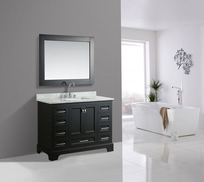 Design Element Omega 48" Single Sink Vanity in Espresso | DEC068C-E