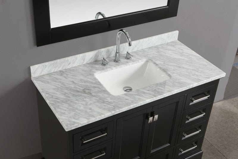 Design Element Omega 48" Single Sink Vanity in Espresso | DEC068C-E