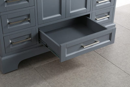 Design Element Omega 48" Single Sink Vanity in Gray | DEC068C-G