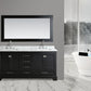 Design Element Omega 72" Double Sink Vanity in Espresso | DEC068B-E