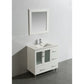 Rectangle Integrated Sink Vanity