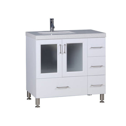 Design Element Westfield 36" Single Sink Vanity in White