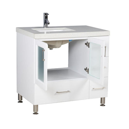 Design Element Westfield 36" Single Sink Vanity in White