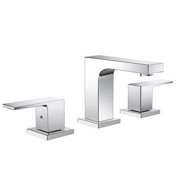 FFT3801CH | Fresca Sesia Widespread Mount Bathroom Vanity Faucet - Chrome white background