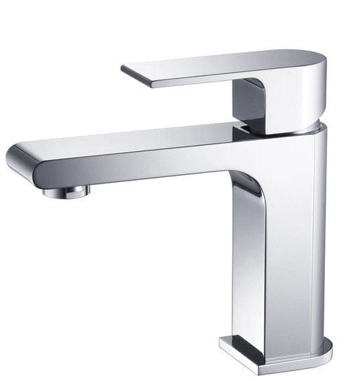 FFT9151CH | Fresca Allaro Single Hole Mount Bathroom Vanity Faucet - Chrome