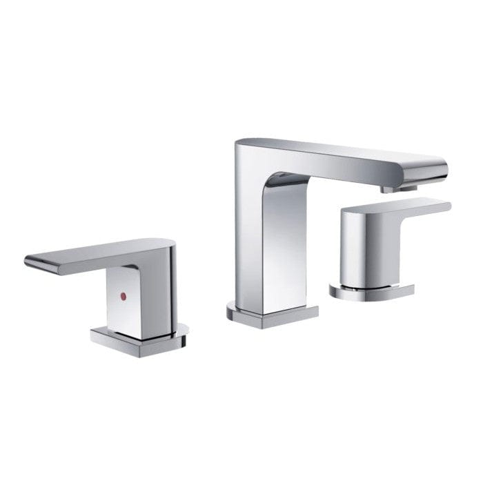 Allaro Chrome Modern Widespread Faucet