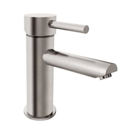 Tartaro Brushed Nickel Modern Single Hole Faucet