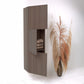 FST8090GO | Fresca Gray Oak Bathroom Linen Side Cabinet w/ 3 Large Storage Areas