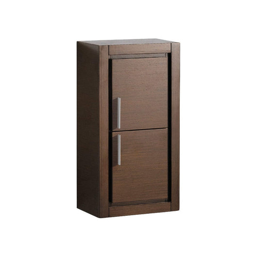 FST8140WG | Fresca Wenge Brown Bathroom Linen Side Cabinet w/ 2 Doors