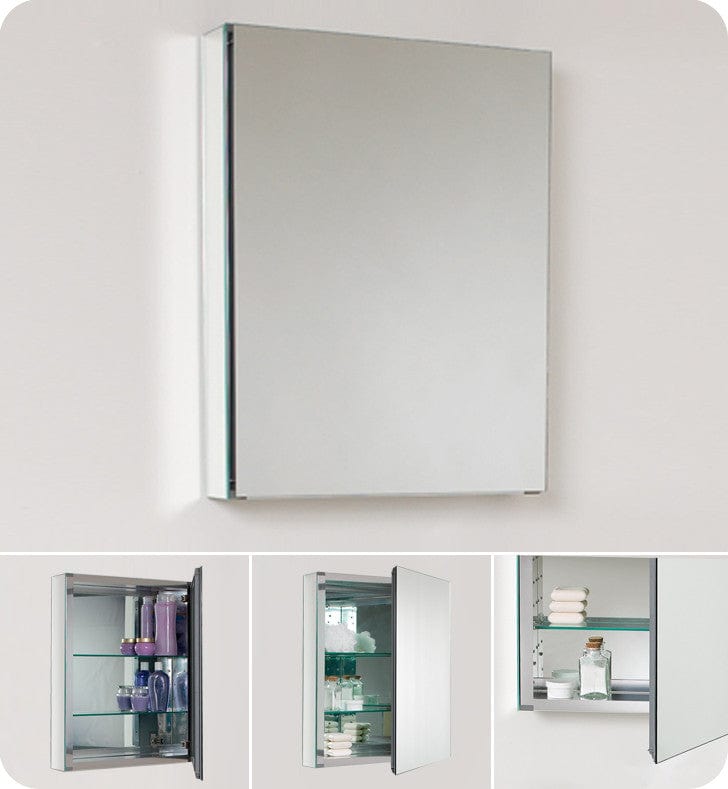 FMC8058 | Fresca 20 Wide Bathroom Medicine Cabinet w/ Mirrors