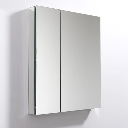 Fresca 30 Wide x 36 Tall Bathroom Medicine Cabinet w/ Mirrors