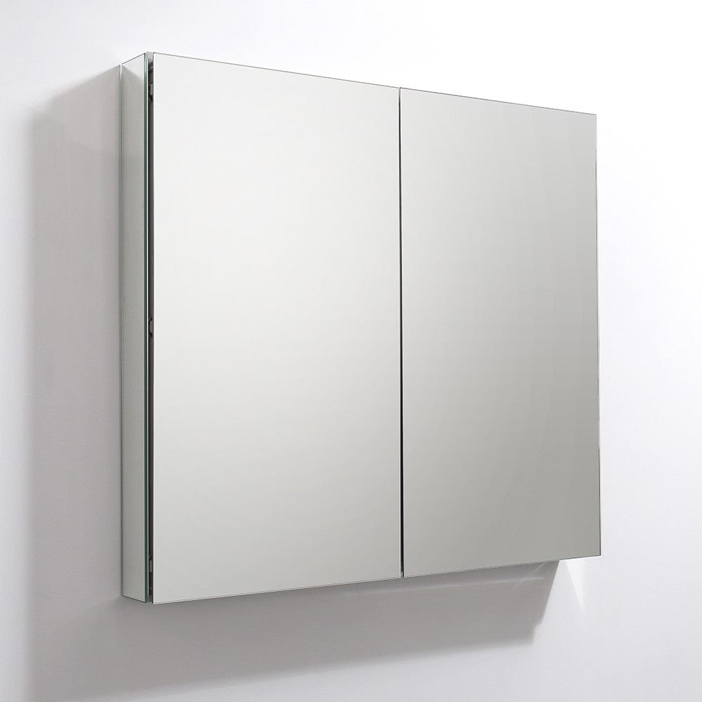 Fresca 40 Wide x 36 Tall Bathroom Medicine Cabinet w/ Mirrors